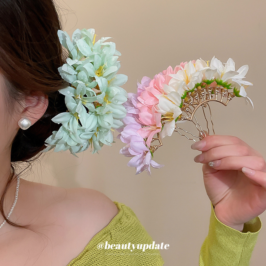 Women Accessories Photos - دبابيس شعر أنيقة ورائعة بتصميم زهور