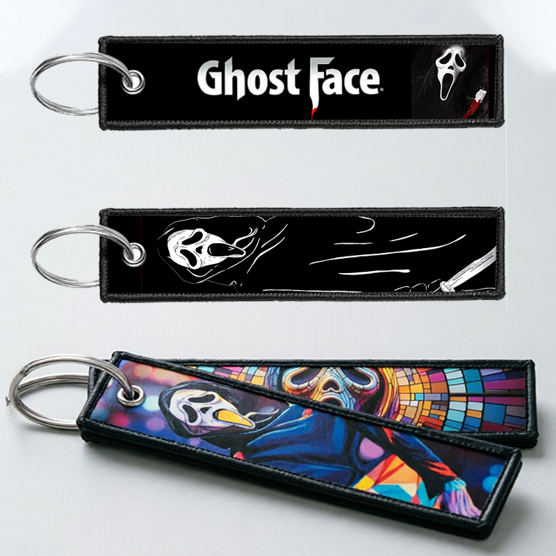 Women Accessories Holder - سلسلة مفاتيح GHOST FACE للرجال والنساء،