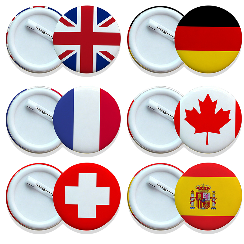 Women Accessories In Uk - بروش بعلم الدول الأوروبية: فرنسا، بولندا،