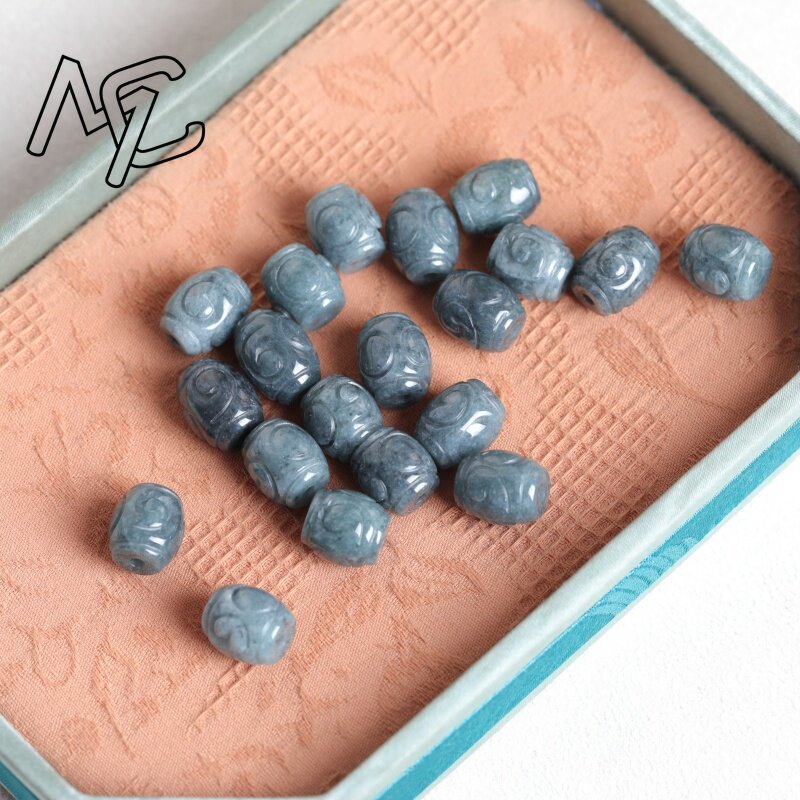 5 قطع من خرز اليشم الأزرق الطب - مراجعة Women Accessories For Gift وسعره