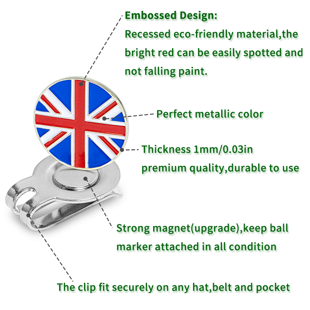 مشابك قبعات الجولف المغناطيسية - مراجعة Women Accessories In Uk وسعره