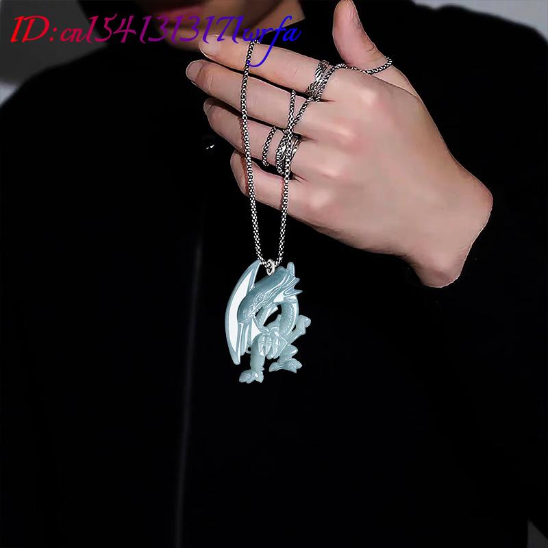 الأزرق ميانمار الجاديت قلادة ع - مراجعة Women Accessories For Gift وسعره