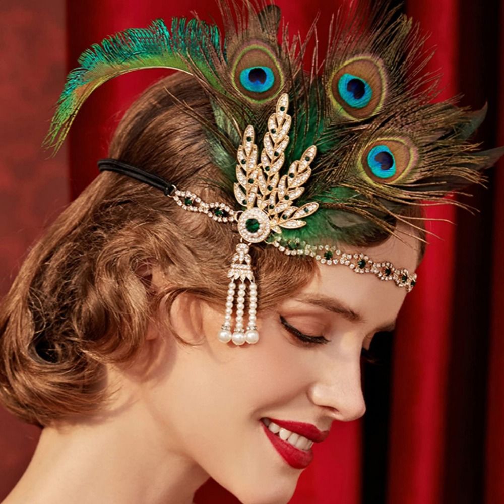 عصابة رأس أنيقة وعصرية مزينة ب - مراجعة Women'S Accessories In The 1920S وسعره