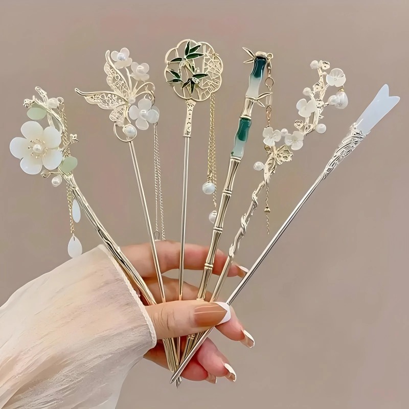 1/3/6 قطع من دبابيس الشعر الأن - مراجعة Women Accessories Shop وسعره