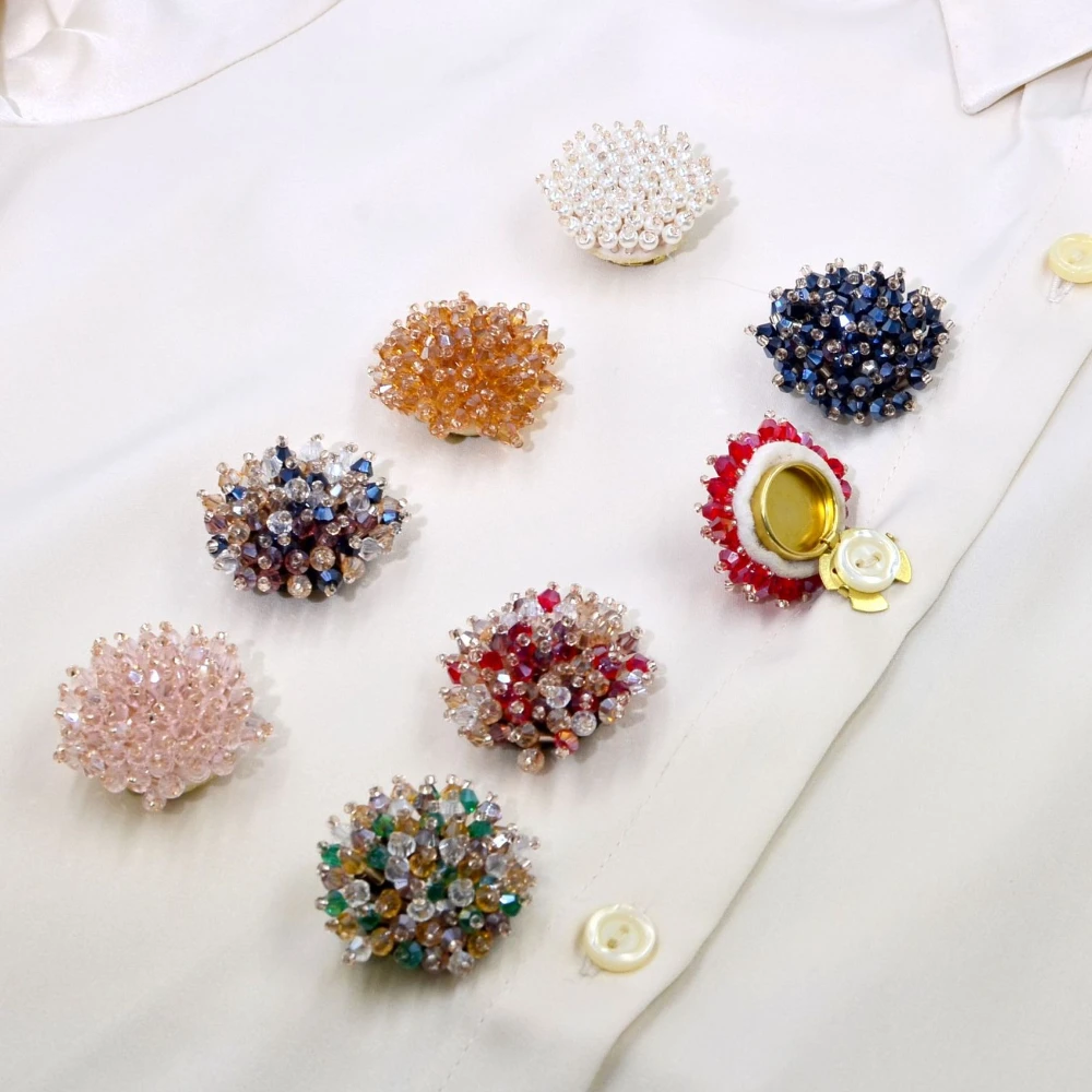 قطعتان من أغطية الأزرار الأنيق - مراجعة Women Accessories Trendy وسعره