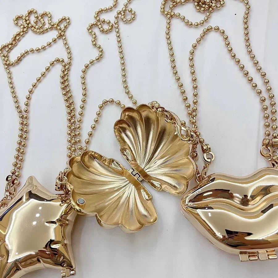 حقائب أحمر شفاه معدنية صغيرة ل - مراجعة Women Accessories Photos وسعره