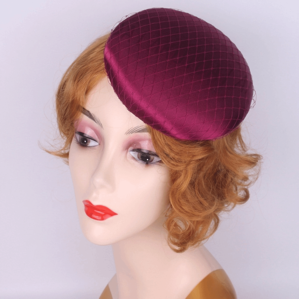 قبعة فاسيناتور بلون واحد بقاعد - مراجعة Women'S Accessories In The 1920S وسعره