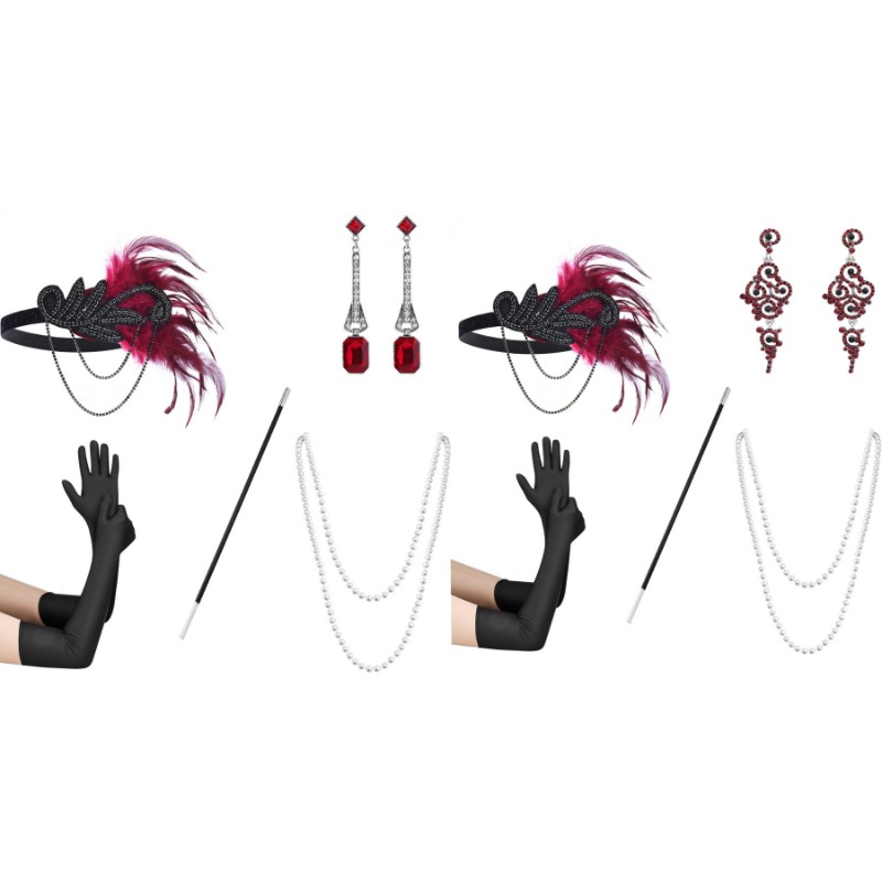 الفتاة يرتدون الكرة يرتدي عقال - مراجعة Women'S Accessories In The 1920S وسعره