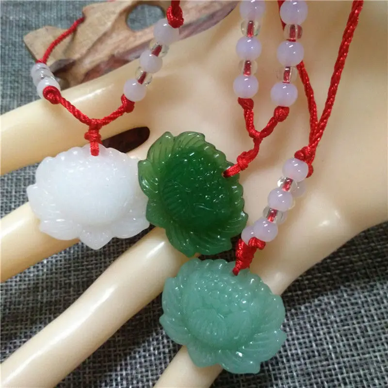 قلادة خرز من اليشم الأخضر الطب - مراجعة Women Accessories Trendy وسعره