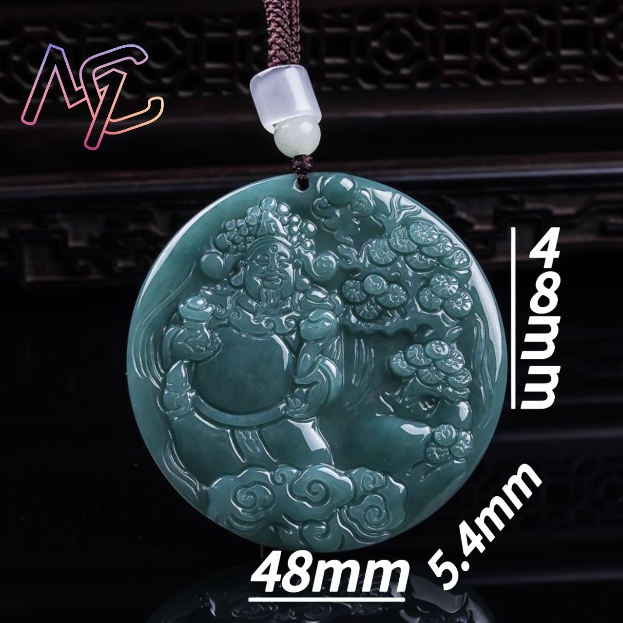 البورمية الجاديت إله الثروة قل - مراجعة Women Accessories For Gift وسعره