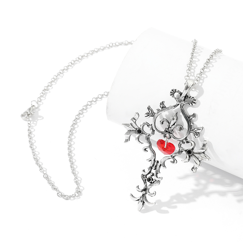 قلادة أنيقة بتصميم قلب مقدس مع - مراجعة Women Accessories Trendy وسعره