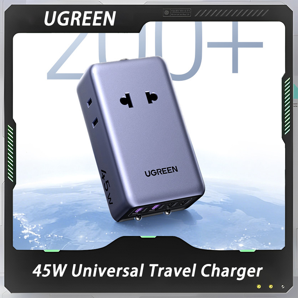 محول UGREEN 45 واط، شاحن سفر ع - مراجعة Women Accessories In Uk وسعره