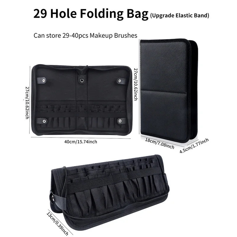 29/23 ثقوب طوي فرشاة للمكياج ح - مراجعة Women Accessories Holder وسعره
