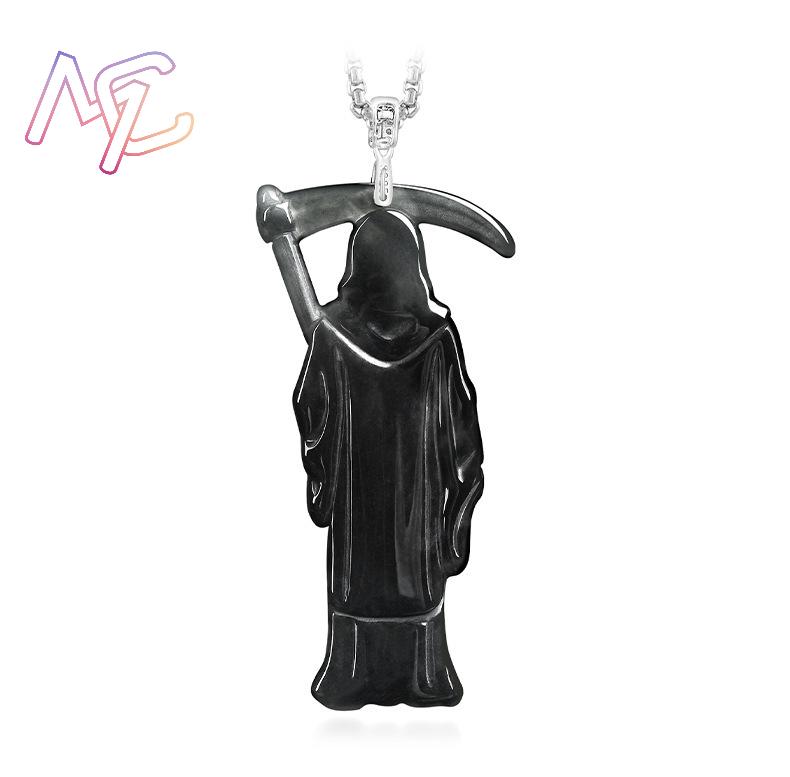 قلادة جريم ريبر من اليشم الميا - مراجعة Women Accessories For Gift وسعره