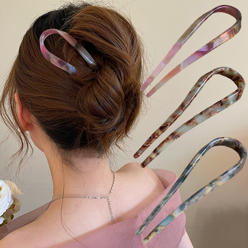 دبابيس شعر على شكل حرف U، مصنو - مراجعة Women Accessories Shop وسعره